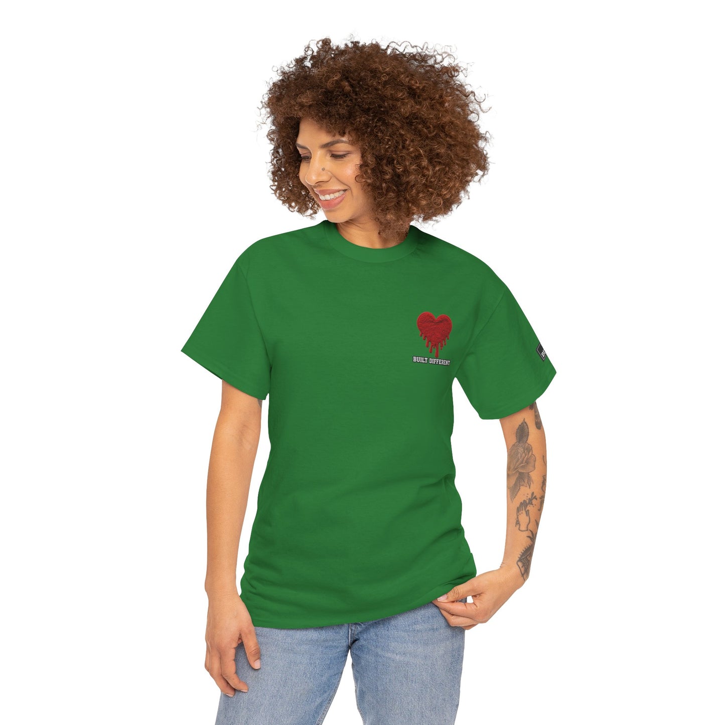 HOLF x Built Different Dripping Heart Tee