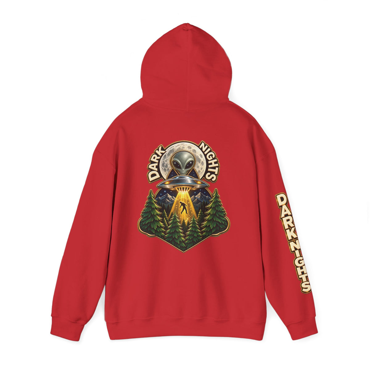 Dark Nights x Retro Abduction Graphic Hoodie