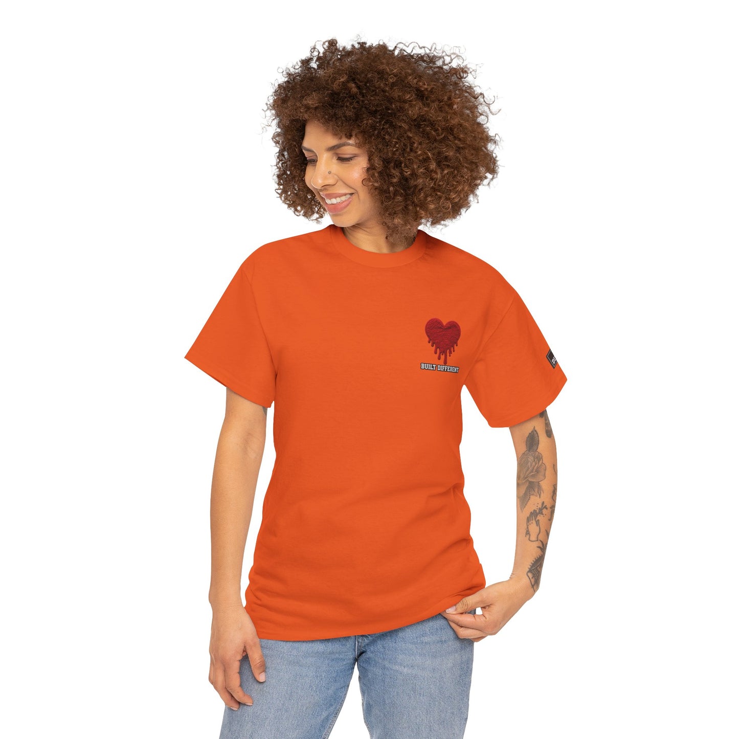 HOLF x Built Different Dripping Heart Tee