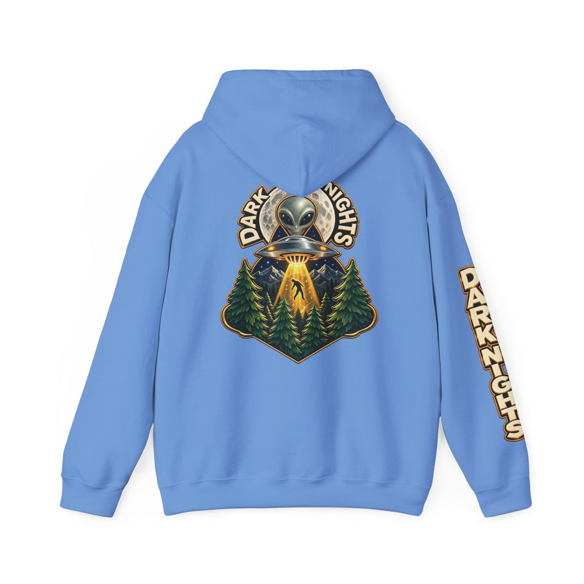 Dark Nights x Retro Abduction Graphic Hoodie