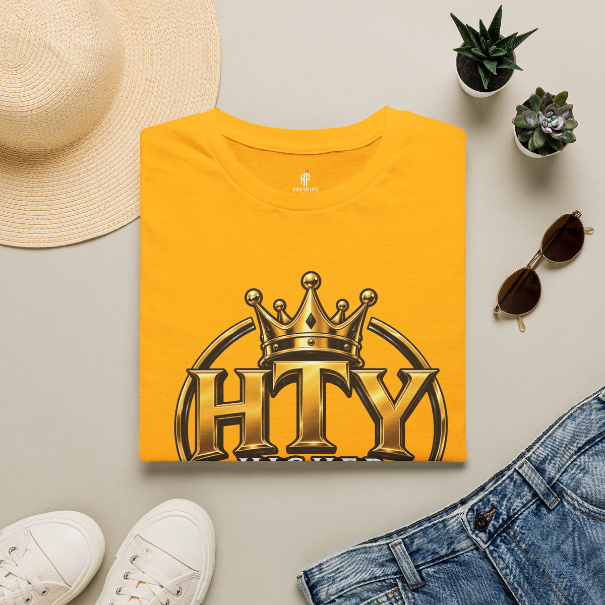 Higher Than Yesterday x HTY Crown Graphic Tee