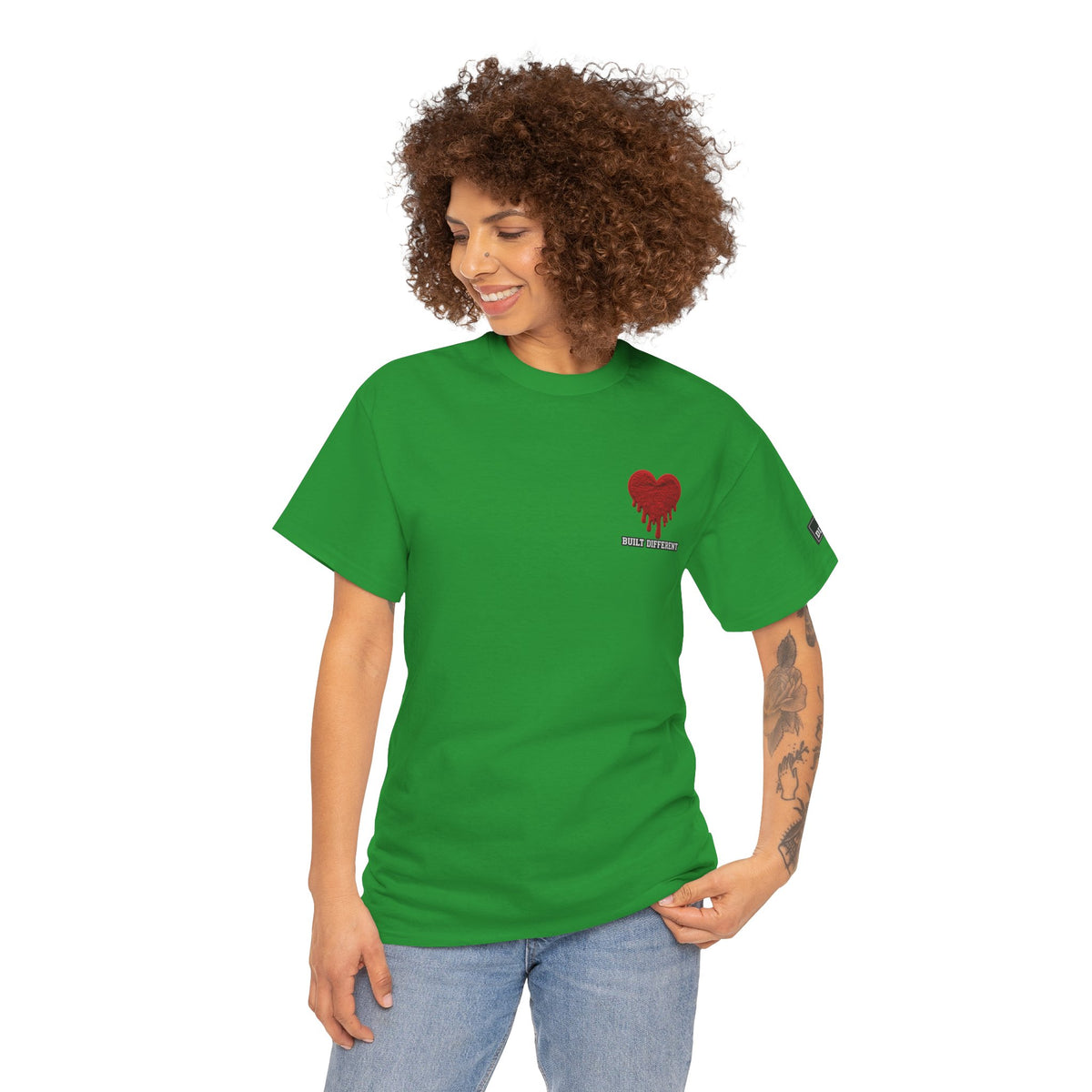 BuiltDifferent x HighOnLife x Dripping Heart TShirt