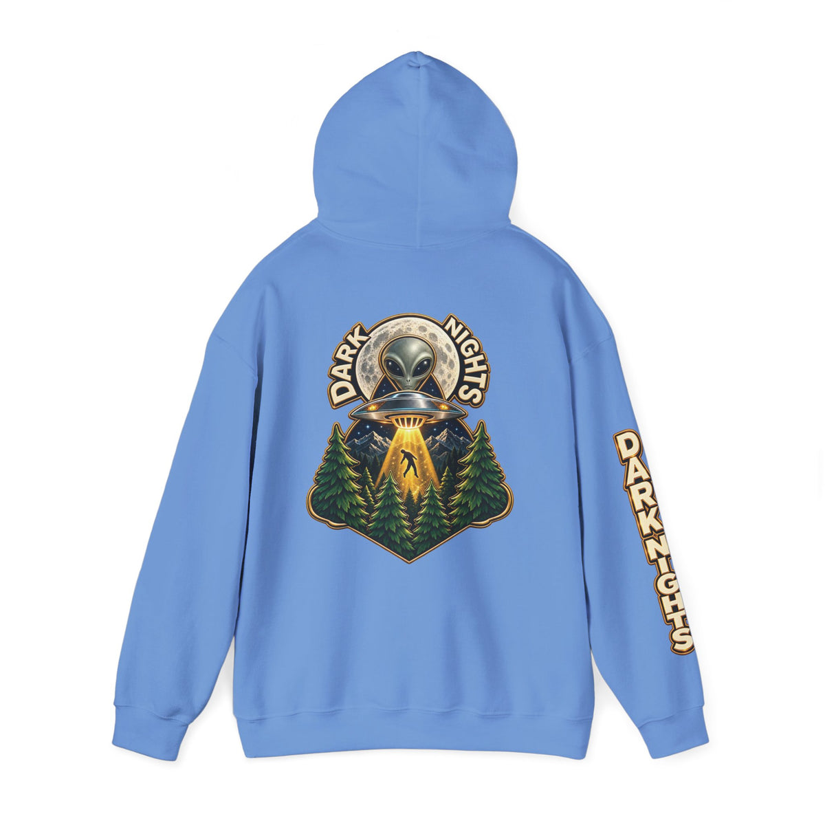 Dark Nights x Retro Abduction Graphic Hoodie