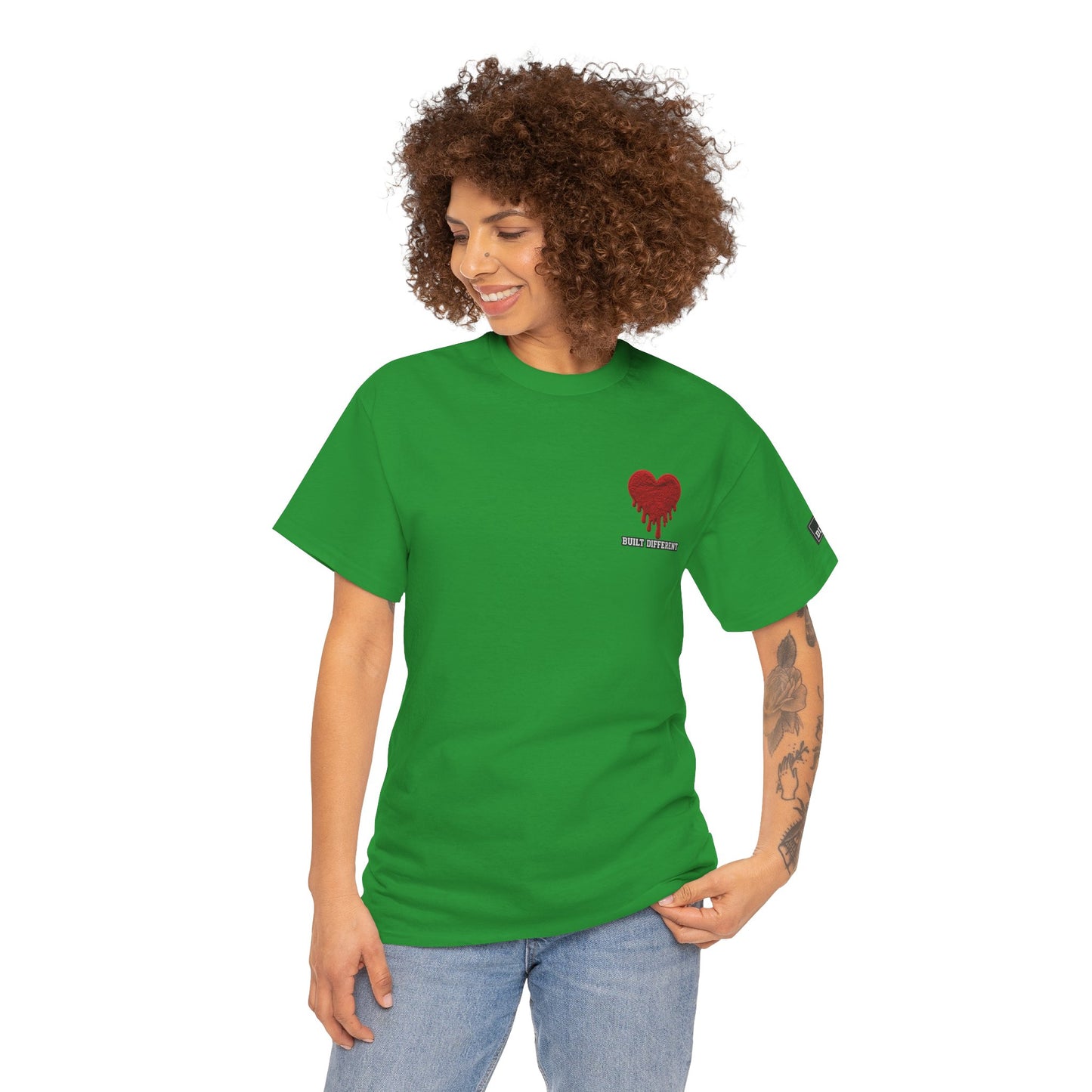HOLF x Built Different Dripping Heart Tee