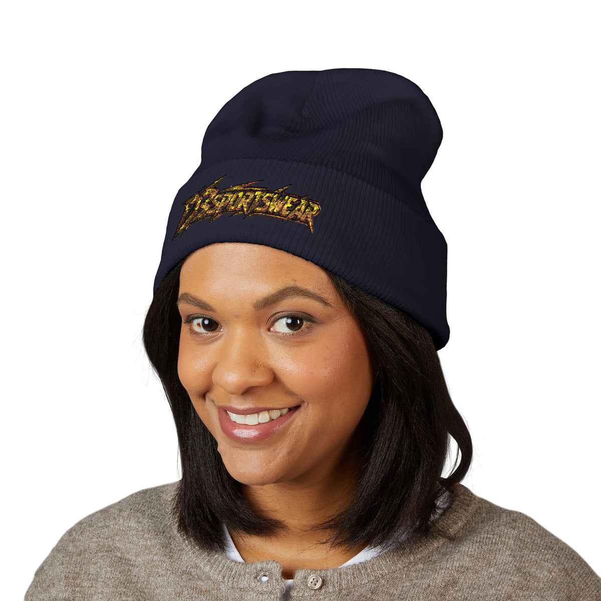 DBSportswear x Embroidered Graphic Cuffed Beanie