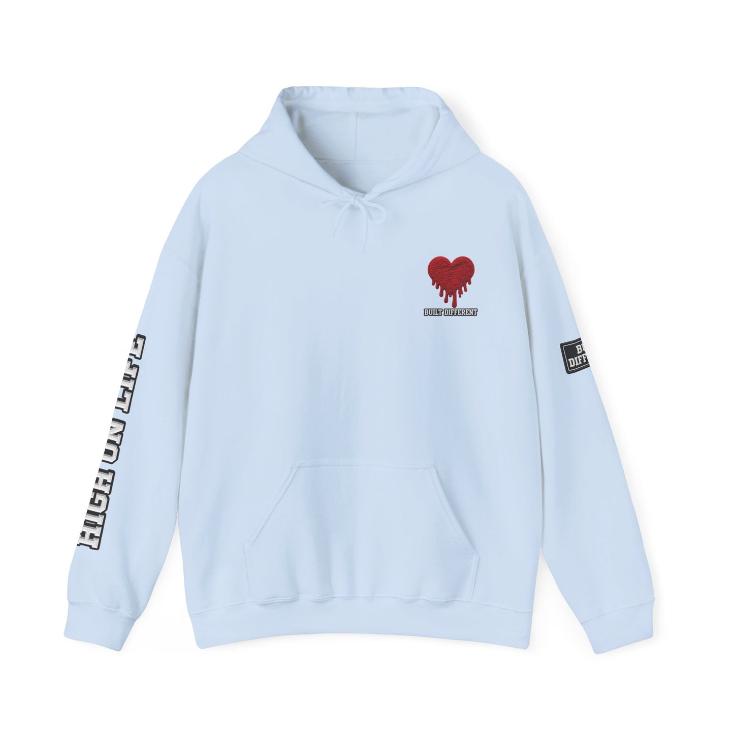 BuiltDifferent x HighOnLife x Dripping Heart Hoodie